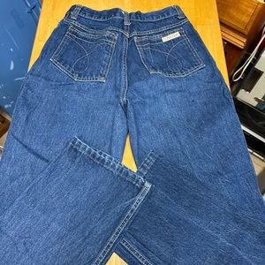 RARE Calvin Klein Vintage 80’s High Waist Mom Jeans Made in USA.